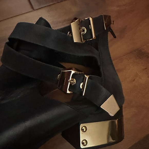 Black Jeffrey Campbell boots - Picture 2 of 2